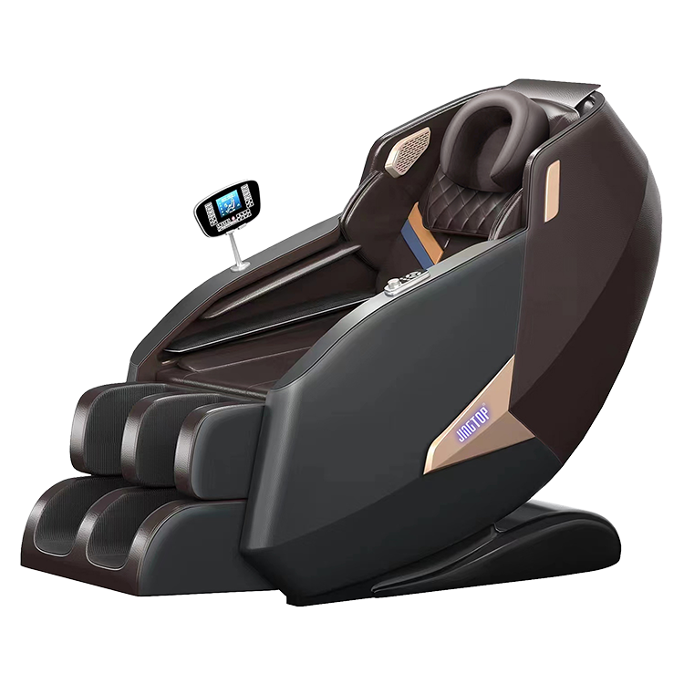 PU Leather Silent Movement Fix Roller Massage Chair thumbnail 2